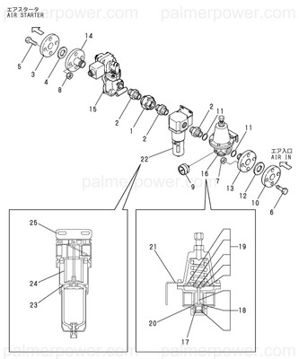 Order YANMAR 44100-019550 Bracket, Valve