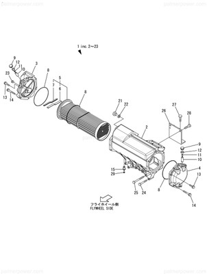 Order YANMAR 148660-18701 Support