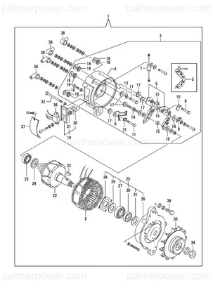 Order YANMAR X521000110 Spring, Brush