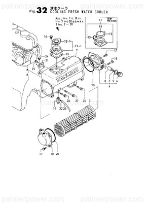 Order YANMAR 120130-44150 Retainer
