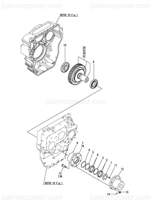 Order YANMAR 177514-03691 Shaft Assy, Z=94L