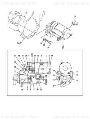 Order YANMAR X0280620130 Cover