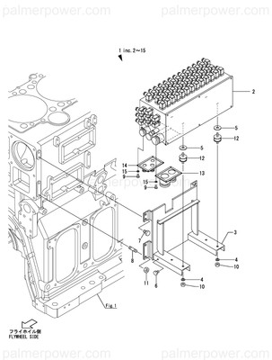 Order YANMAR 46150-053000 Cover, Junction Box