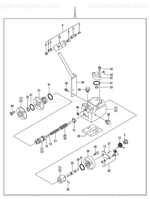 Order YANMAR 177510-04560 Lever, Trolling
