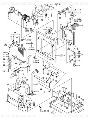 Order YANMAR 184014-13011 Silencer Assy, Twin