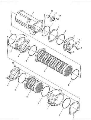 Order YANMAR 165001-26940 Core, Heat Exchanger