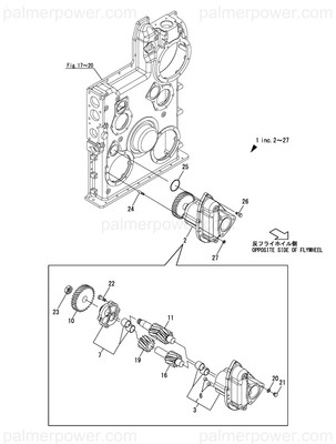 Order YANMAR 26772-300002 Nut
