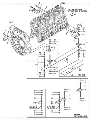 Order YANMAR 148692-08100 Foundation Plate