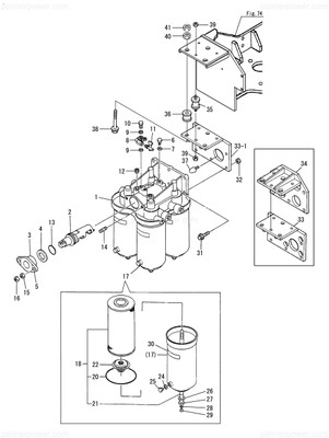 Order YANMAR 26226-120352 Stud, M12X 35