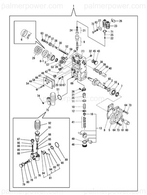 Order YANMAR 120120-51100 Plunger Assy