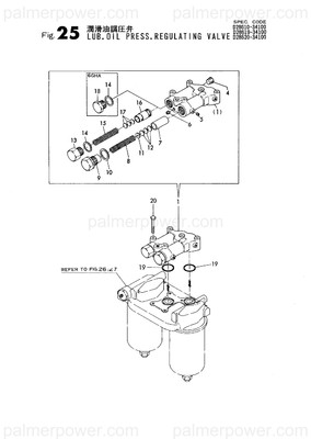Order YANMAR 128620-34050 Valve, Control