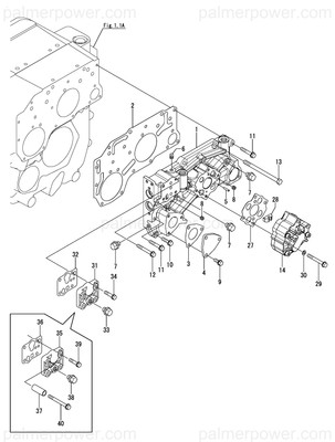 Order YANMAR 177067-04000 Pump Assy, Hydraulic