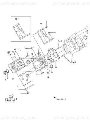 Order YANMAR 148960-13451 Support
