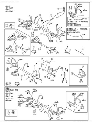 Order YANMAR 119187-77820 Harness, Wire