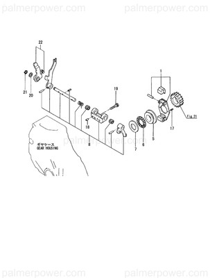 Order YANMAR 128170-61162 Lever Assy, Control