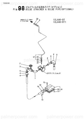 Order YANMAR 26204-100252 Bolt, M10X 25 Plated