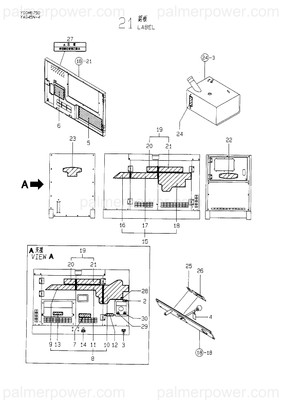 Order YANMAR 170905-07450 Label