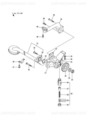 Order YANMAR 126430-32310 Bend