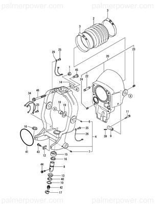 Order YANMAR 196340-03101 Bush, Hanger