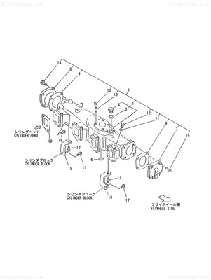 Order YANMAR 126438-13250 Support