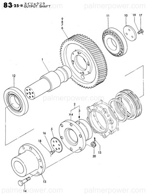 Order YANMAR 26156-200456 Bolt, M20X 45 Plated