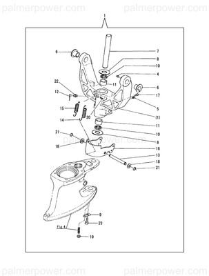 Order YANMAR 196316-03400 Lever, Astern