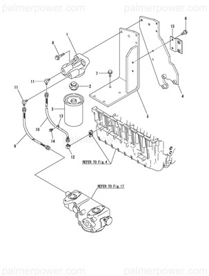 Order YANMAR 127425-44540 Support