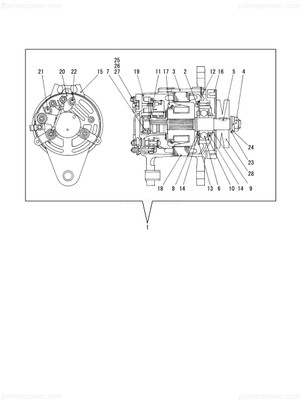 Order YANMAR X0334210630 Fan, Cooling