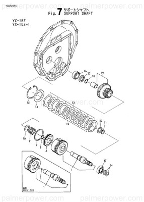Order YANMAR 177057-03210 Pinion Assy, I=1.02
