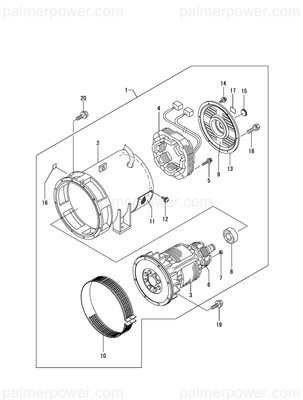 Order YANMAR 184016-74610 Thermo-Label