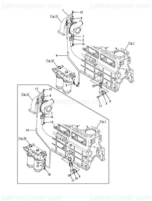 Order YANMAR 127620-39600 Pipe, Filter Outlet