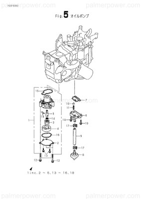 Order YANMAR 182001-59420 O-Ring, Pump Cover