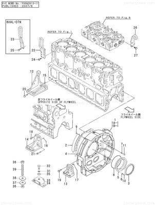 Order YANMAR 126640-01620 Foot, Mounting