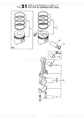 Order YANMAR 120130-23330 Bearing, 0.25 Us