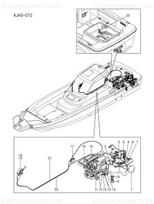 Order YANMAR 49652-300300 Terminal Block
