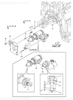 Order YANMAR 22312-160400 Pin, Parallel M16X40