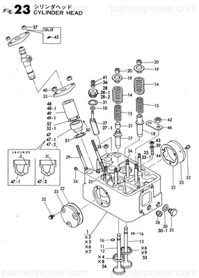 Order YANMAR 135355-11431 Chamber