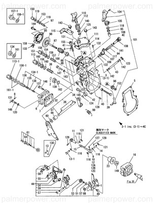 Order YANMAR 119174-61550 Angleich Assy