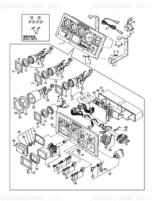 Order YANMAR 124611-91270 Circuit, Alarm