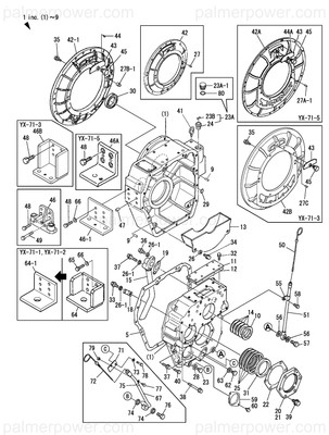 Order YANMAR 177561-02220 Foot, Mounting