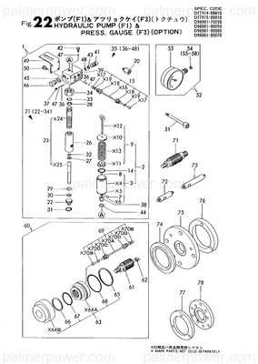 Order YANMAR 196901-70790 Rod, Push L=85