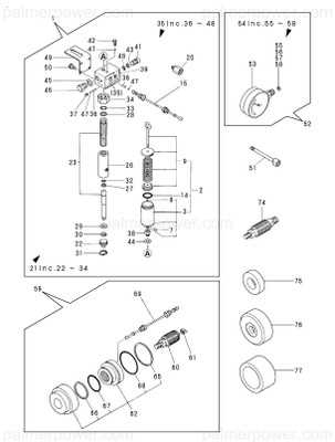 Order YANMAR 196901-70670 Retainer, Push B-7