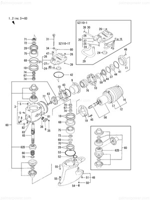 Order YANMAR 196315-02070 Label