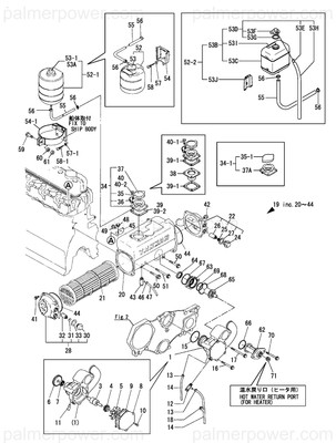 Order YANMAR 121850-44820 Conduction Assy