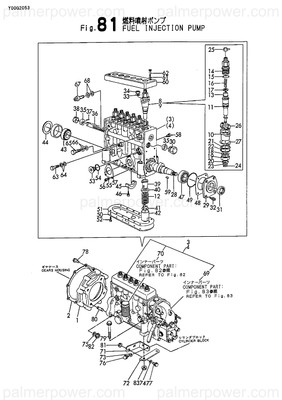 Order YANMAR 126630-61550 Governor Assy