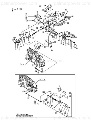 Order YANMAR 46130-554550 Motor, Governor 380V