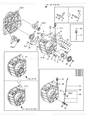 Order YANMAR 177064-02701 Pipe Assy, Dipstick