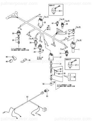 Order YANMAR 128625-77511 Harness, Wire