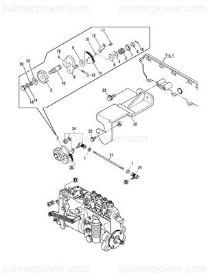 Order YANMAR 124400-67200 Link, Control