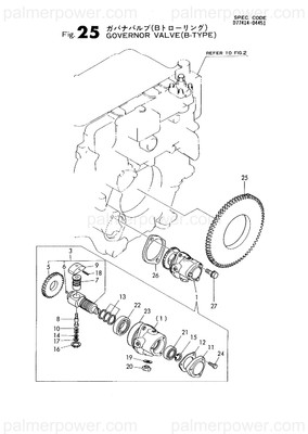 Order YANMAR 177414-04350 Spacer